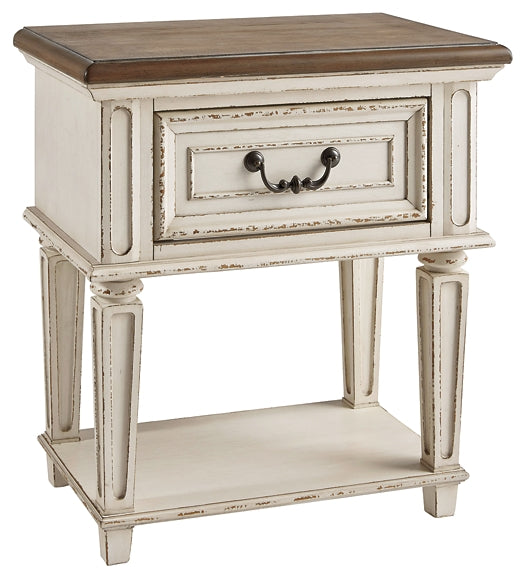 Realyn One Drawer Night Stand