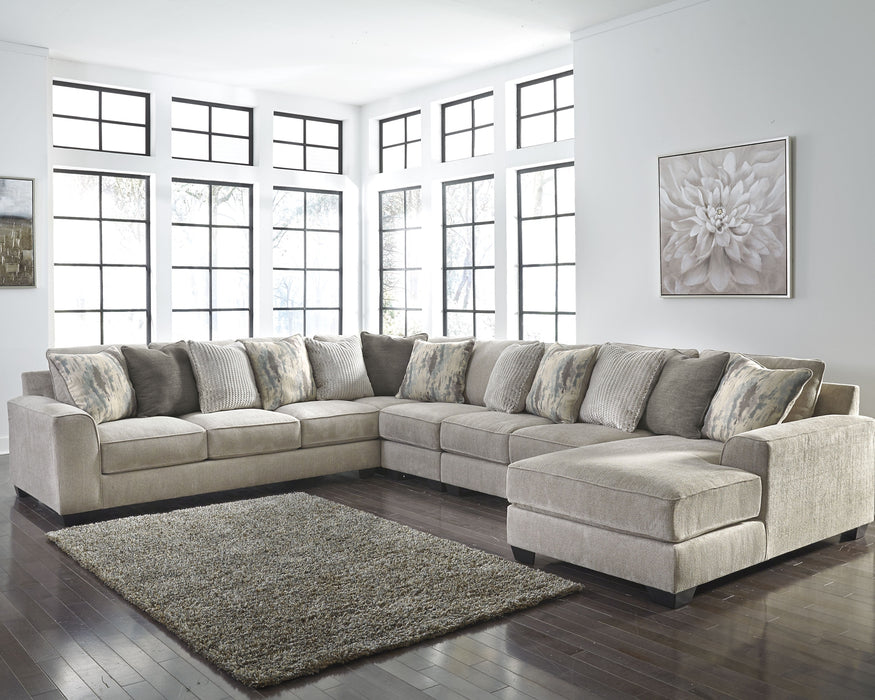 Ardsley 5-Piece Sectional with Chaise