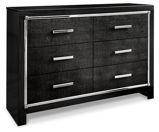 Kaydell Six Drawer Dresser