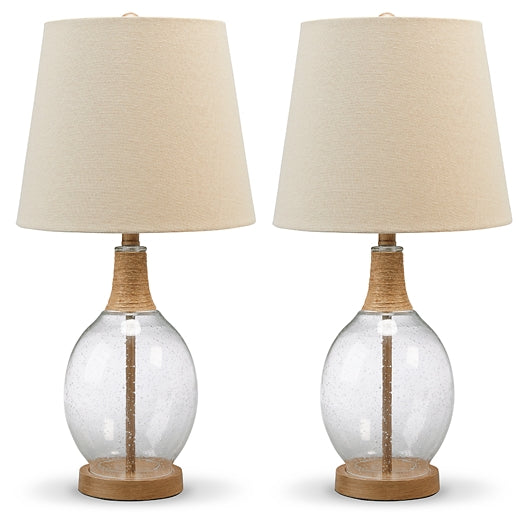 Clayleigh Glass Table Lamp (2/CN)